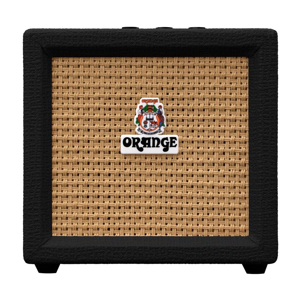 Orange Amplification Crush Mini 3-Watt Battery Powered Guitar Combo Amplifier (Black)