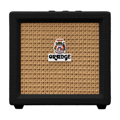 Orange Amplification Crush Mini 3-Watt Battery Powered Guitar Combo Amplifier (Black)