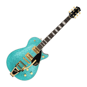 Gretsch G6229TG-PE-LTD Jet  Electric Guitar w/Case, Ocean Turquoise Sparkle (Limited Edition)