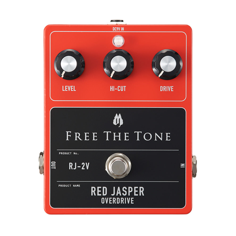 Free The Tone RJ-2V Red Jasper Low Gain Overdrive