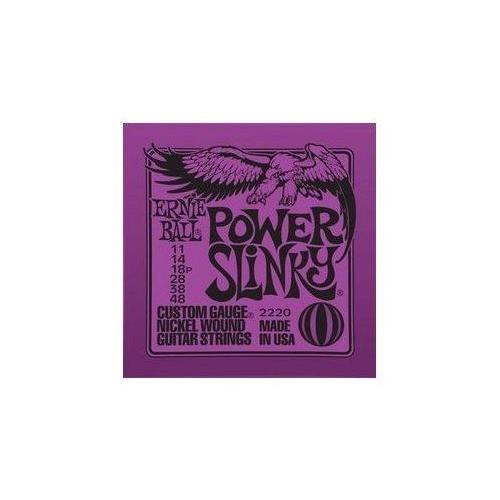 Ernie Ball 2220 Power Slinky Electric Guitar Strings 11-48