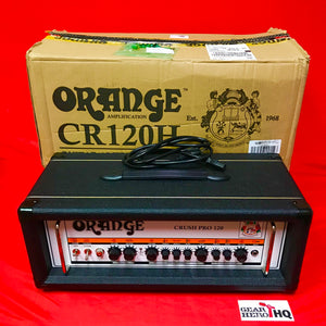 [USED] Orange Crush Pro CR120H 120W Guitar Amp Head, Black