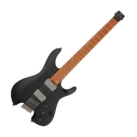 Ibanez QX52BKF Q Standard 6 String Electric Guitar, Black Flat