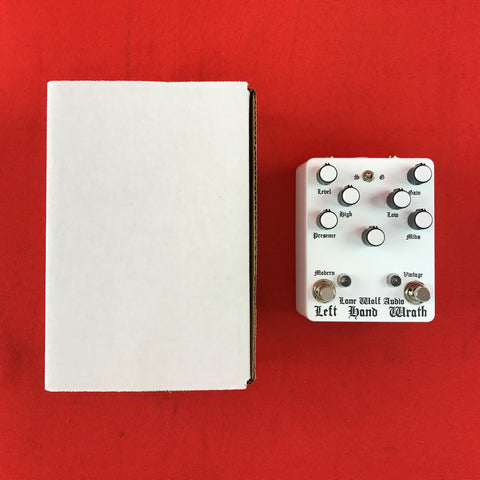 [USED] Lone Wolf Audio Left Hand Wrath Distortion, White (Gear Hero Exclusive)