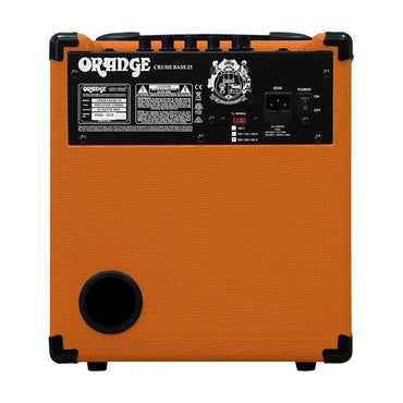 Orange Crush Bass 25 watt Bass Guitar Amp Combo, Orange