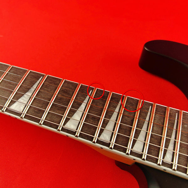 [USED] Jackson JS22 JS Series Dinky Arch Top Electric Guitar Amaranth Fingerboard, Satin Black (See Description)