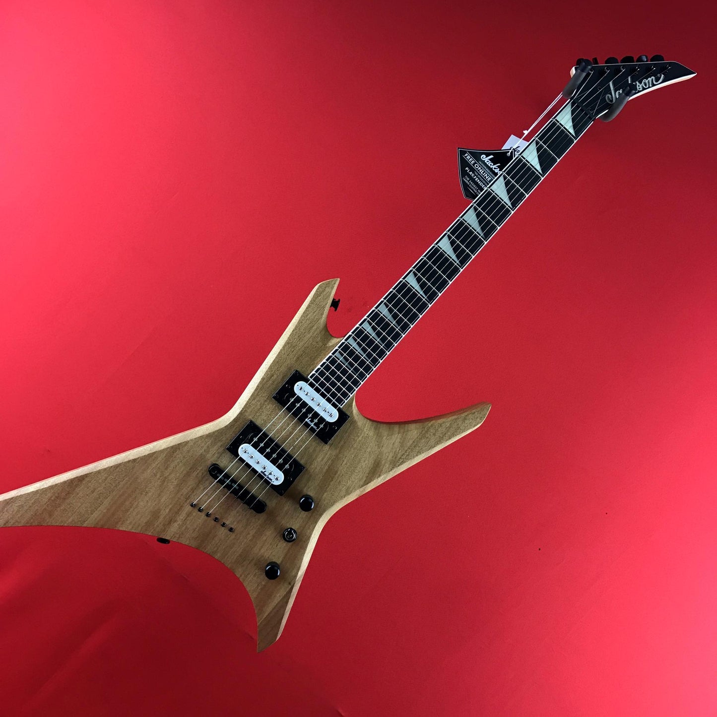 [USED] Jackson JS32T Warrior Electric Guitar, Natural Oil