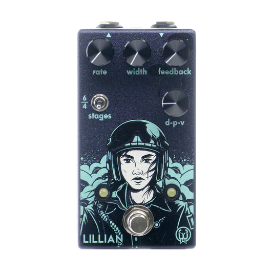 Walrus Audio Lillian Multi-Stage Analog Phaser, Purple (Gear Hero Exclusive)