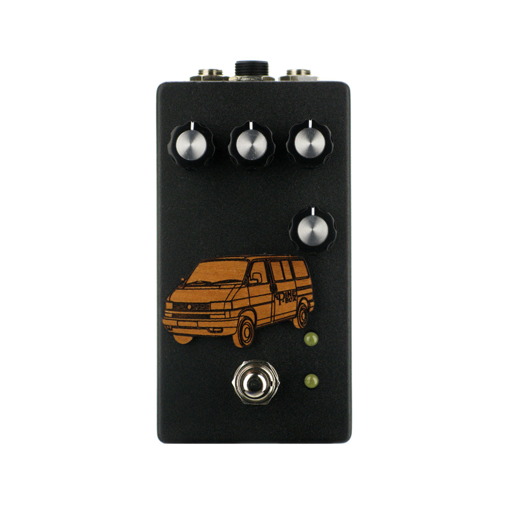 Pine-Box Customs Siren Chorus Vibrato, Custom Shop Black Van