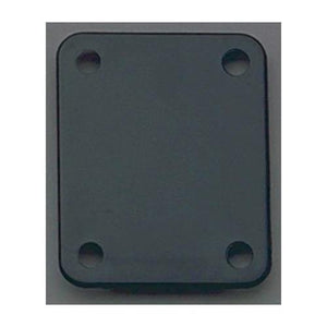 All Parts AP-0604-023 Neck Plate Cushion 4 Hole for Guitar/Bass Black Plastic