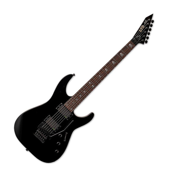 ESP LTD KH-602 Kirk Hammett Signature Series Electric Guitar w/Case, Black