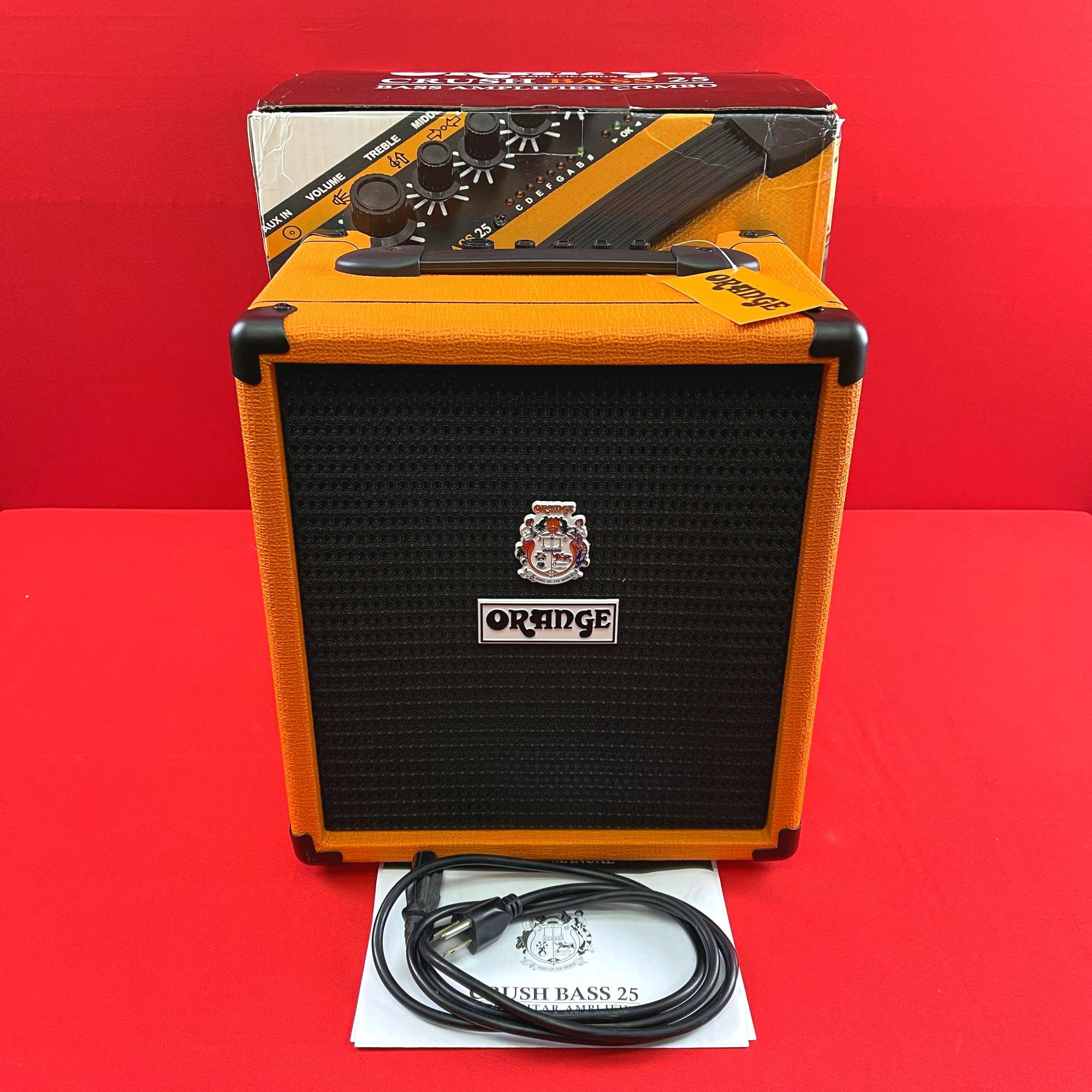[USED] Orange Crush Bass 25 watt Bass Guitar Amp Combo, Orange
