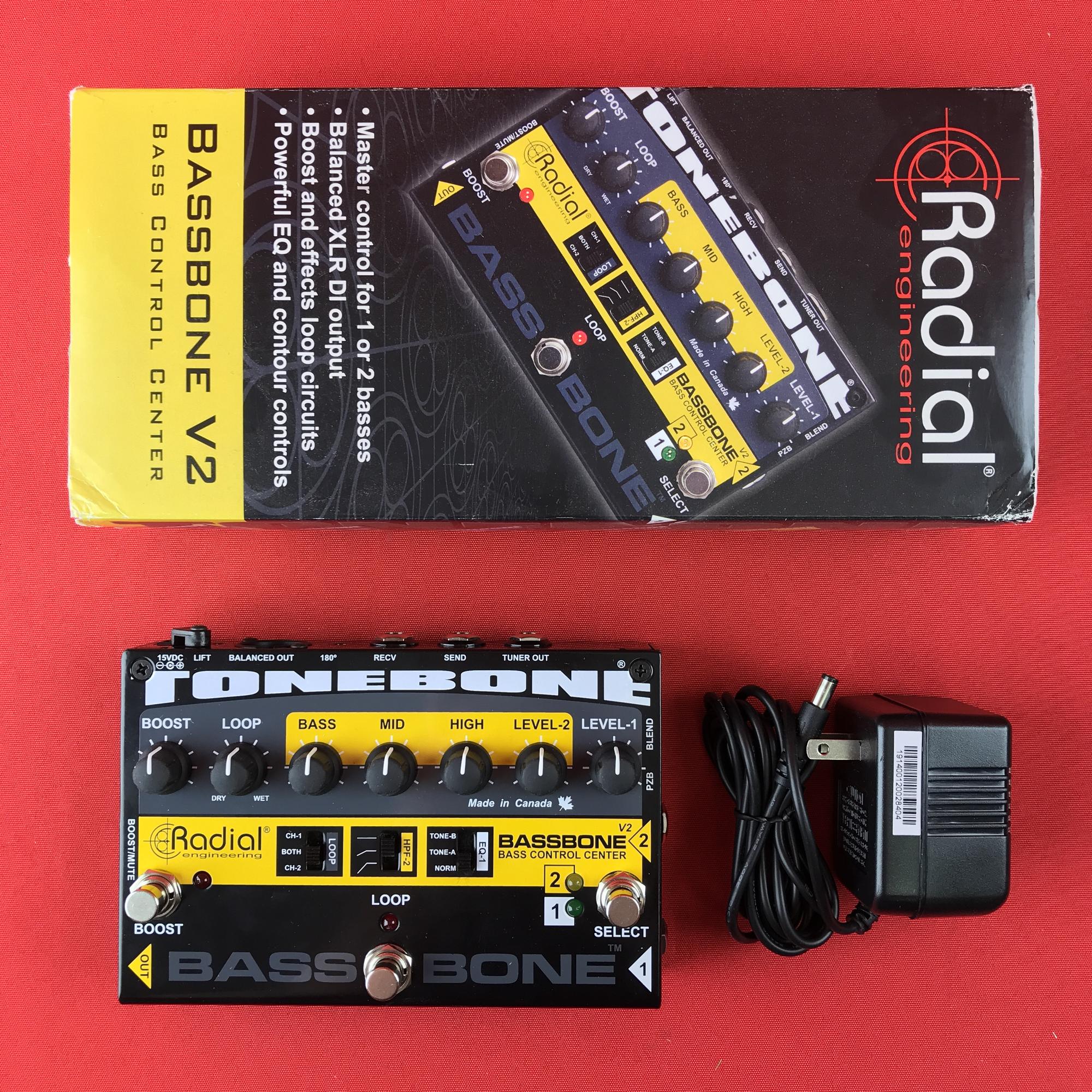 [USED] Radial Bassbone V2 Bass Preamp and DI Box