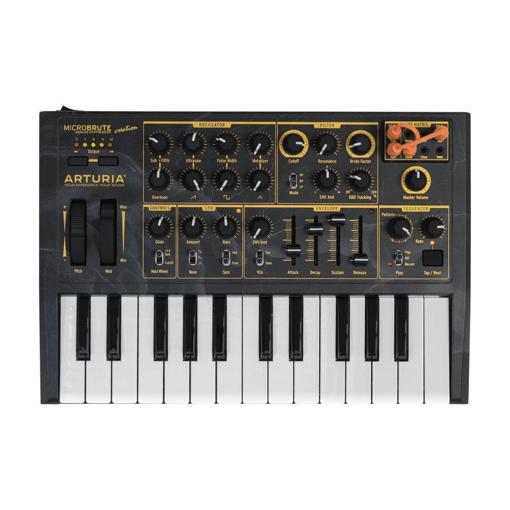 Arturia MicroBrute Analog Synthesizer - Creation Edition