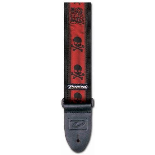 Jim Dunlop D3816LS Strap Lucky 13 Skull