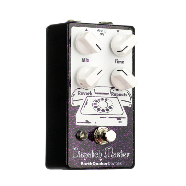 EarthQuaker Devices Dispatch Master V3 Delay and Reverb, Purple Sparkle (Gear Hero Exclusive)