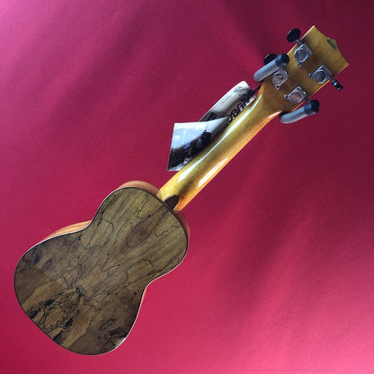 [USED] Kala KA-FMS Flame Spalted Maple Soprano Ukulele (See Description)