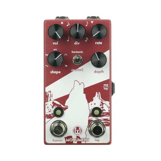 Walrus Audio Monument V2 Tap Tremolo, Red (Gear Hero Exclusive)