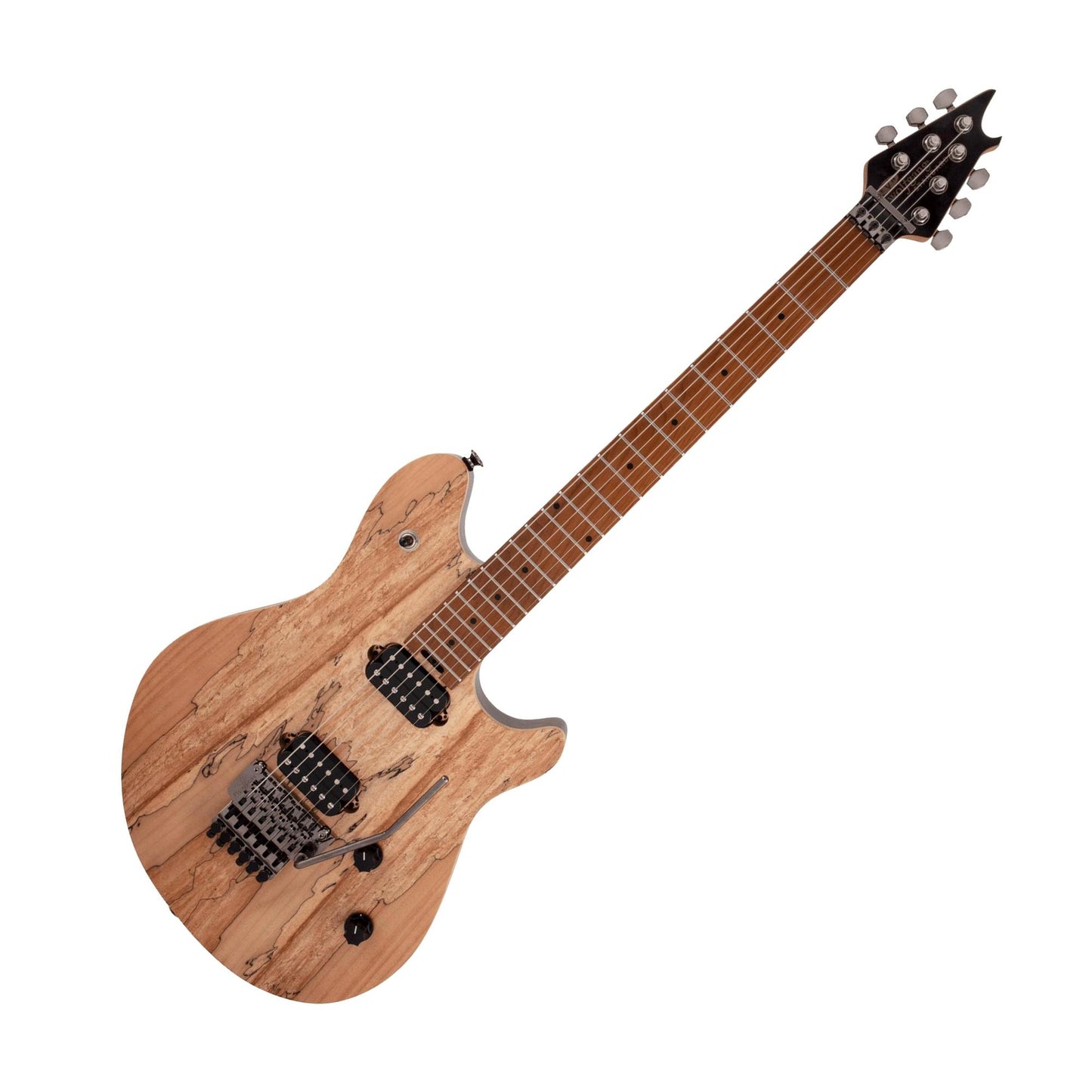 EVH WG Wolfgang Standard w/Floyd Rose, Exotic Spalted Maple Natural