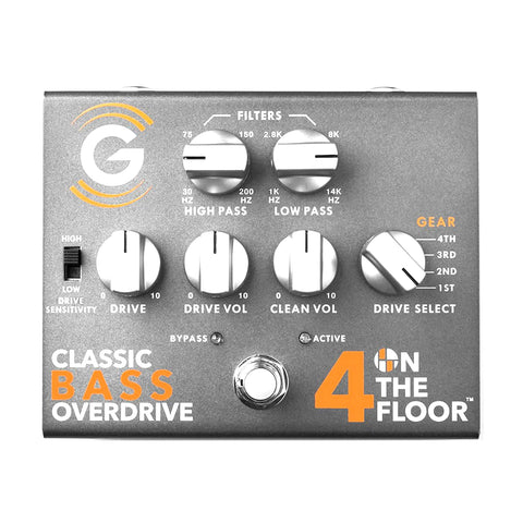 Genzler Amplification 4 On The Floor Classic Bass Overdrive