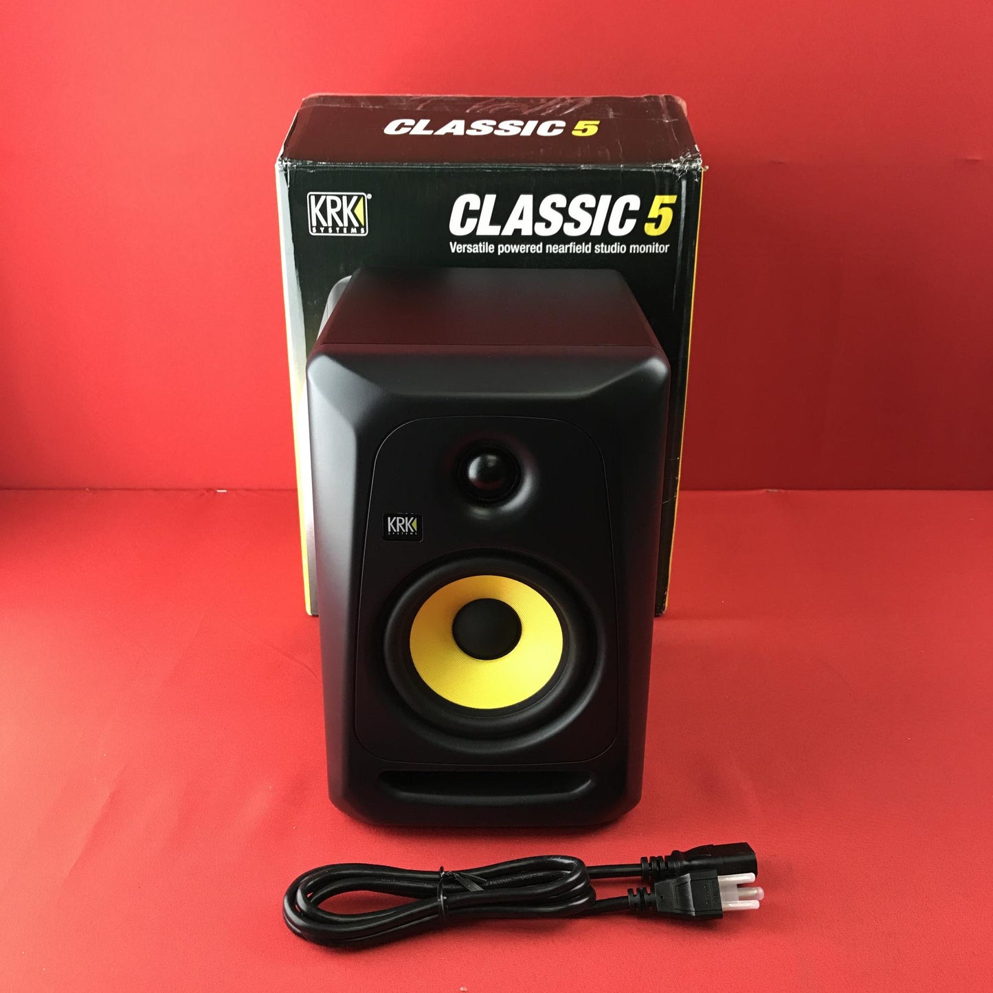 [USED] KRK CL5G3 Classic G5 Professional Bi-Amp 5" Powered Studio Monitor