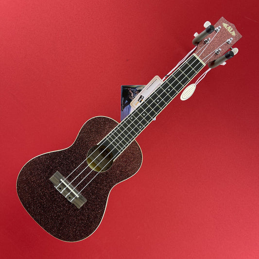 [USED] Kala KA-SPRK-PINK Concert Ukulele, Sparkle Pink Champagne