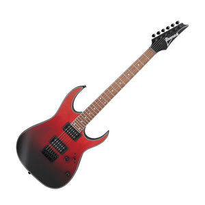 Ibanez RG421EXTCM RG Series Solid Body Electric Guitar, Transparent Crimson Fade Matte