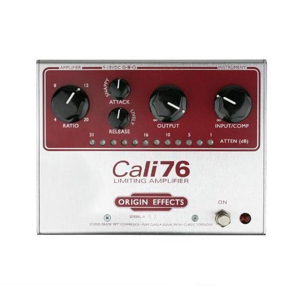 Origin Effects Cali76-TX-L LTD Burgundy Limiting Amplifier Compressor (Lundahl)