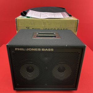 [USED] Phil Jones Bass CAB-27 2x7 Bass Cab 200W 8 Ohm w/3" Tweeter