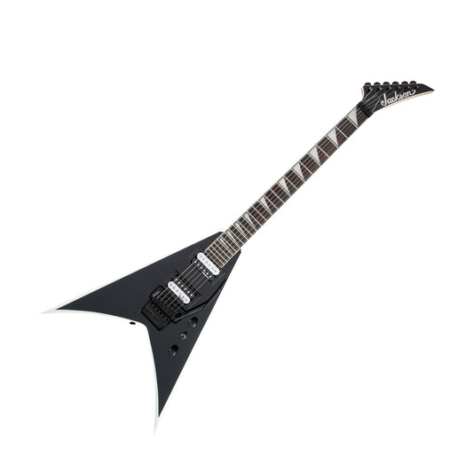 Jackson JS32 KV King V Electric Guitar, Black w/White Bevels