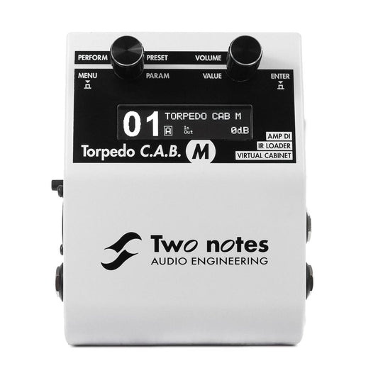 Two Notes Torpedo C.A.B. Meters Speaker Simulator Pedal