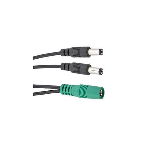 Voodoo Lab Power Cable 4" 2.1mm Straight - Current Doubler Adapter
