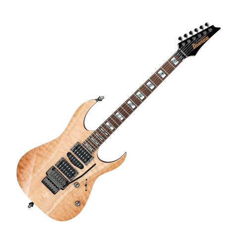 Ibanez RG8570CSTNT J.Custom RG Series Electric Guitar w/Case, Natural