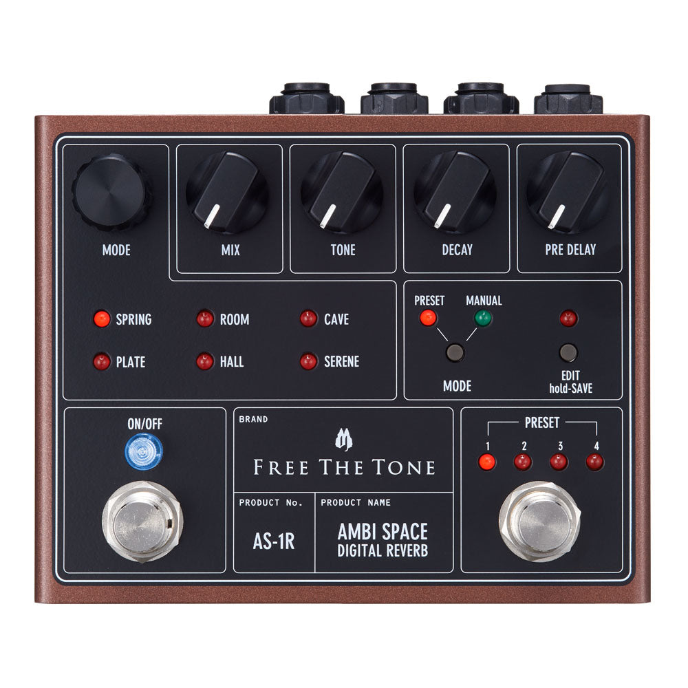 Free The Tone AS-1R Ambi Space Digital Reverb