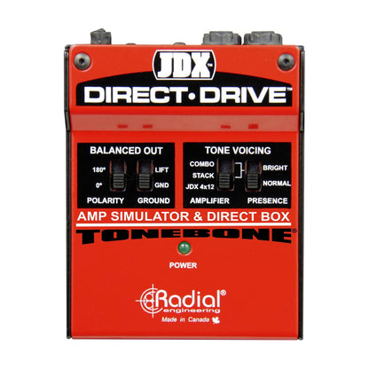 Radial JDX Direct-Drive Amp Simulator DI