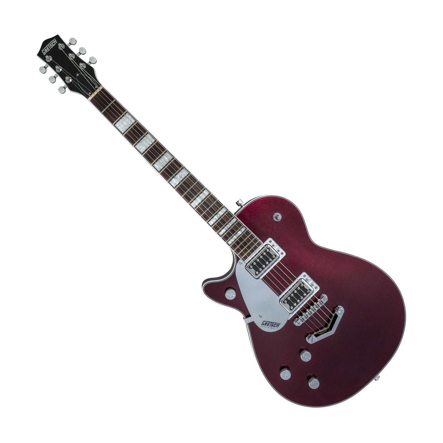 Gretsch G5220LH Electromatic Jet Left Handed Electric Guitar, Dark Cherry Metallic