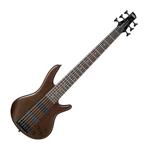 Ibanez GSR206BWNF 6 String Electric Bass Guitar, Walnut Flat