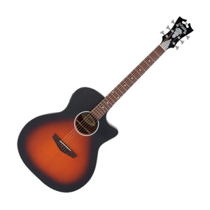 D'Angelico DAPLSG200SVSBCP Premier Gramercy LS Series Acoustic Electric Guitar, Satin Vintage Sunburst