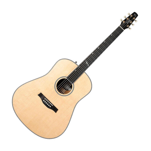 Seagull Artist Mosaic EQ Acoustic Electric Guitar, Natural Satin