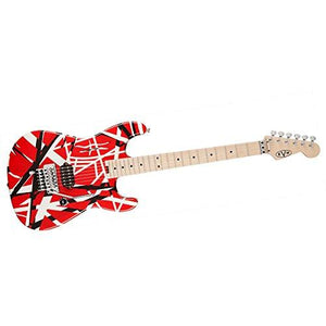 EVH Striped Series - Red, Black, and White