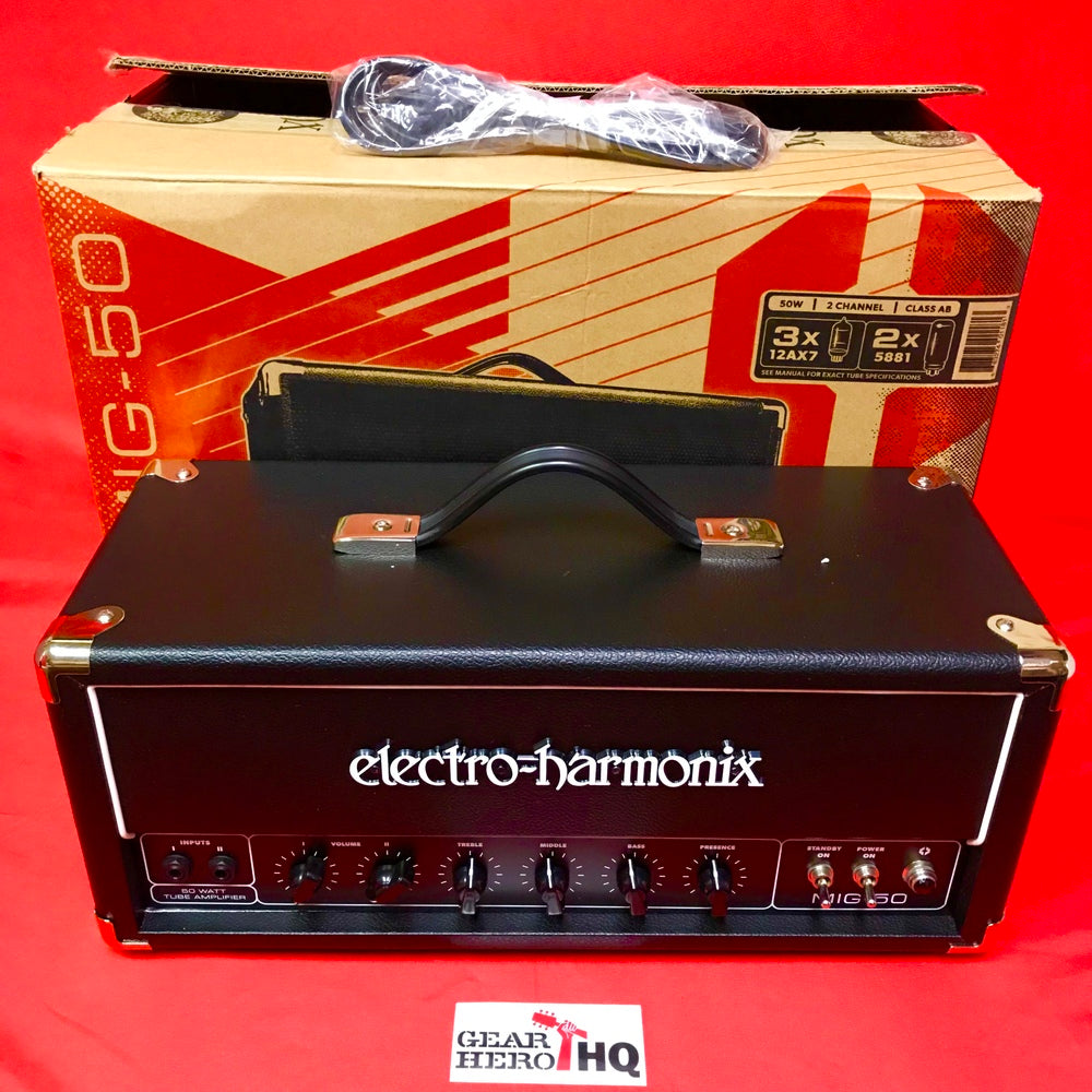 [USED] Electro-Harmonix MIG 50 Watt 2-Channel Tube Guitar Head