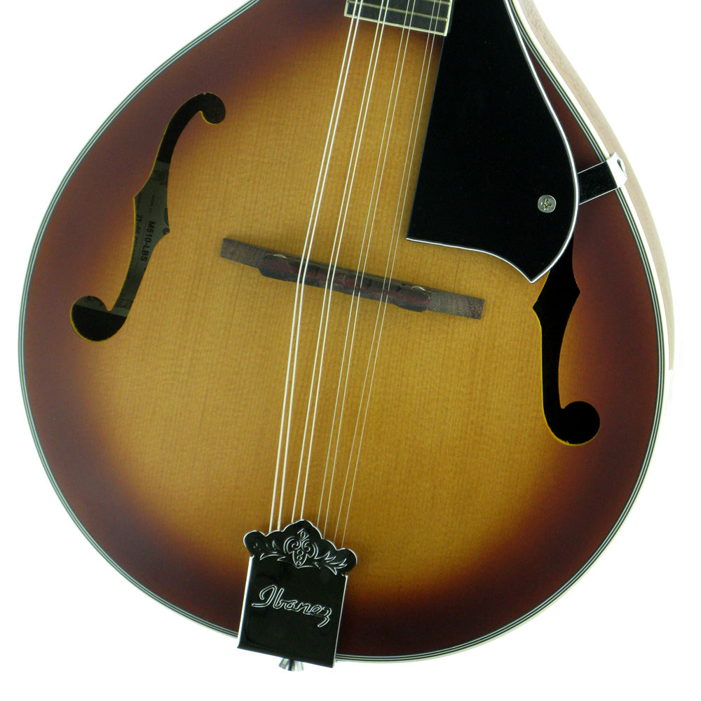 Ibanez M510-LBS Mandolin, Satin Light Brown Sunburst (Gear Hero Exclusive)