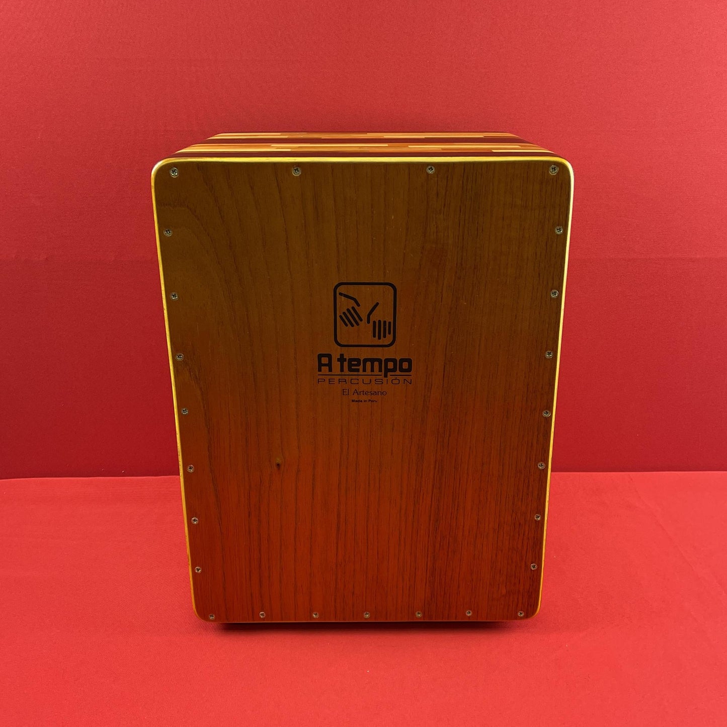 [USED] A Tempo Percussion El Artesano Cajon w/Gig Bag