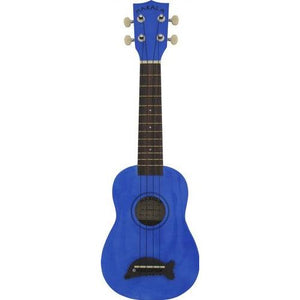Kala MK-SD Makala Dolphin Series Soprano Ukulele, Metallic Blue