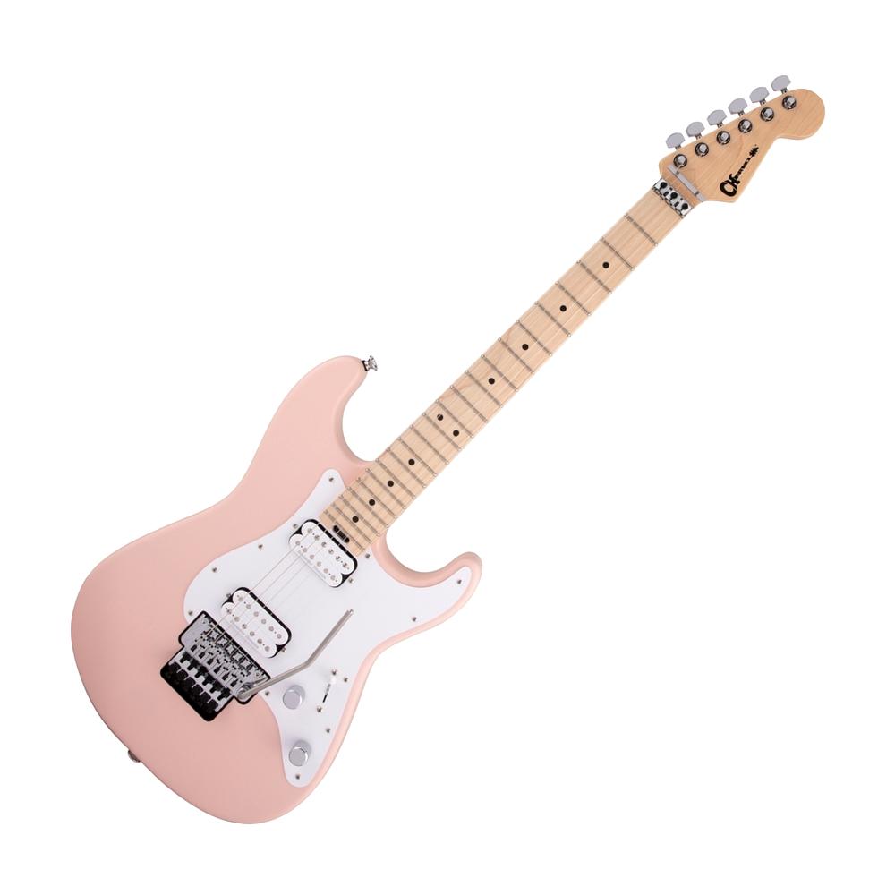 Charvel Pro Mod So Cal Style 1 2H FR Electric Guitar, Shell Pink