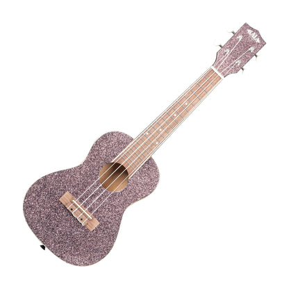 Kala KA-SPRK-PINK Concert Ukulele, Sparkle Pink Champagne