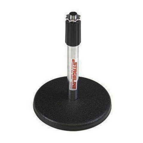 Stageline DS70BK Desk Microphone Stand, Black