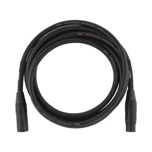 Fender 0990820022 10' Professional Microphone Cable, Black
