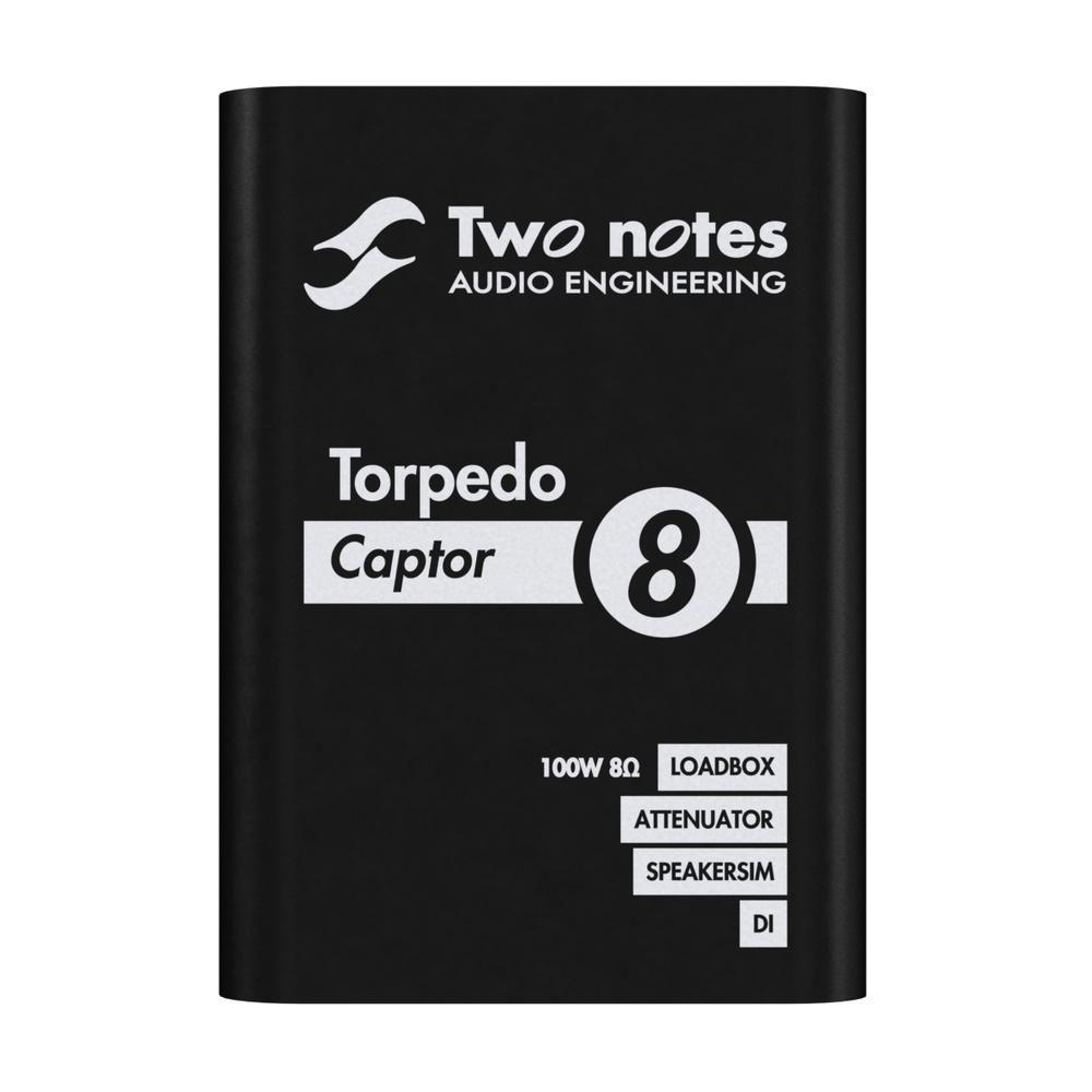 Two Notes Torpedo Captor Reactive Loadbox DI and Attenuator, 8 Ohm