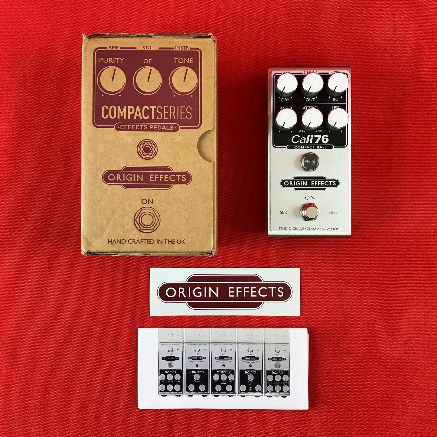 [USED] Origin Effects 76-CB Cali76 Compact Bass Compressor